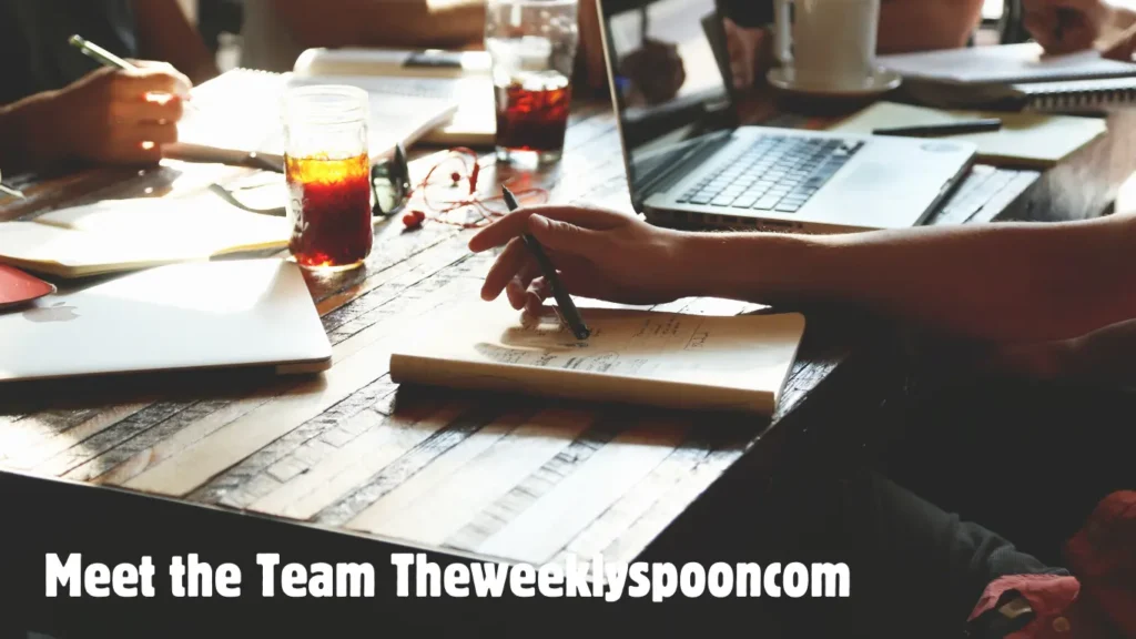 Meet the Team Theweeklyspooncom